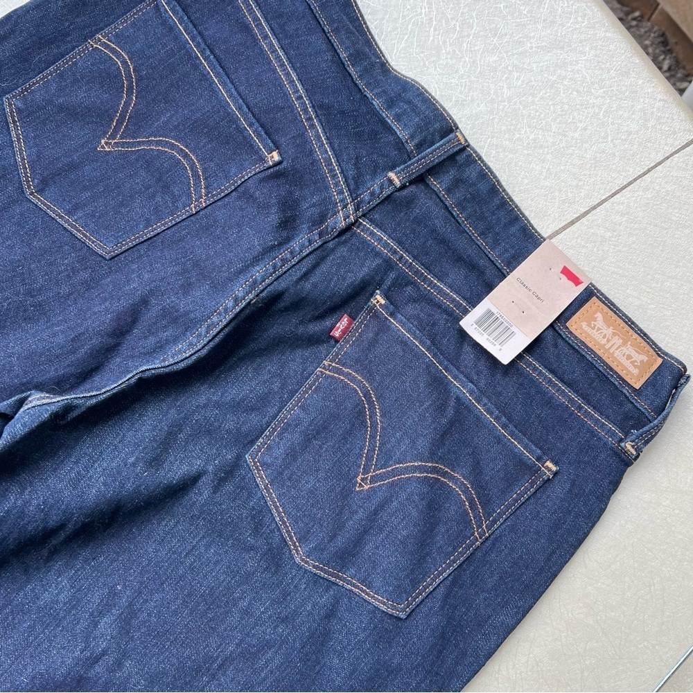 Levi’s Classic Capri Women Size 14 - Picture 3 of 8